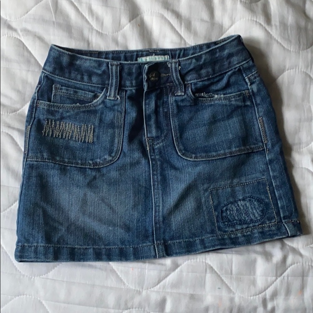 Girls size M Old Navy Jean skirt